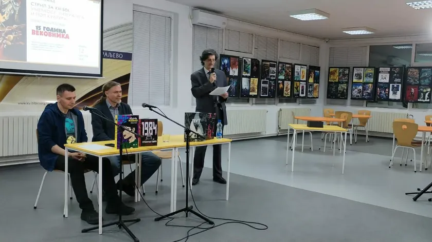 Sırbistan'ın Kraljevo Kentinde Balkanlar'ın En Kapsamlı Çizgi Roman Sergisi Açıldı