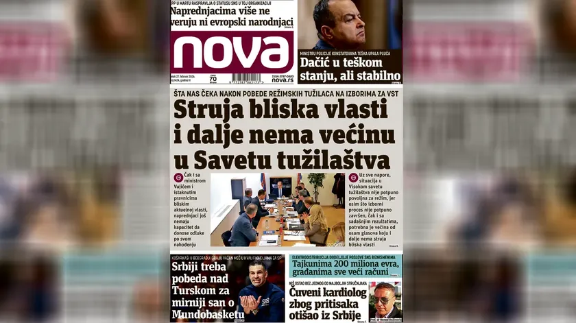 Sırbistan'da Avrupa Halk Partisi Sırp İlerleme Partisi'nin statüsünü görüşüp güven kaybını tartışıyor