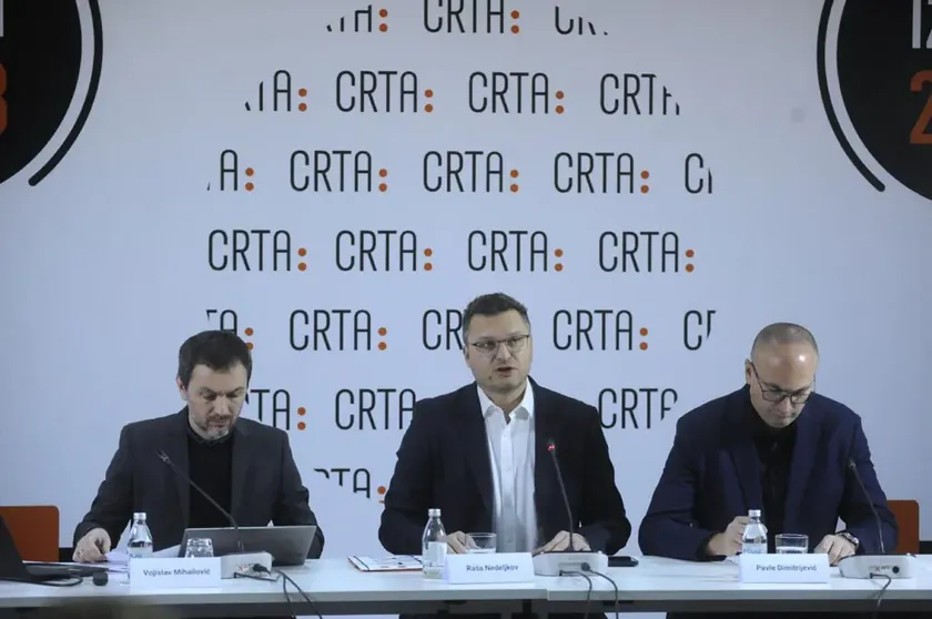 Crta, Novom Sad'da bazı kişilerin kendilerini araştırmacı olarak tanıttığını bildirdi.