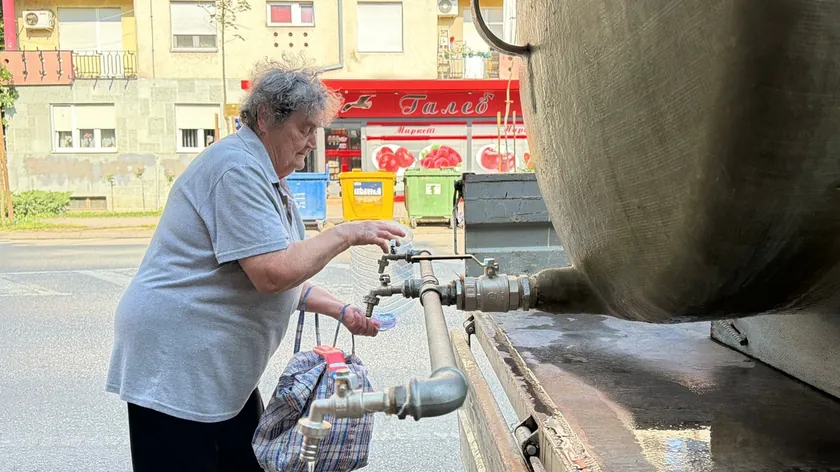 Valjevo'da su kurak nedeniyle olağanüstü durum ilan edildi.