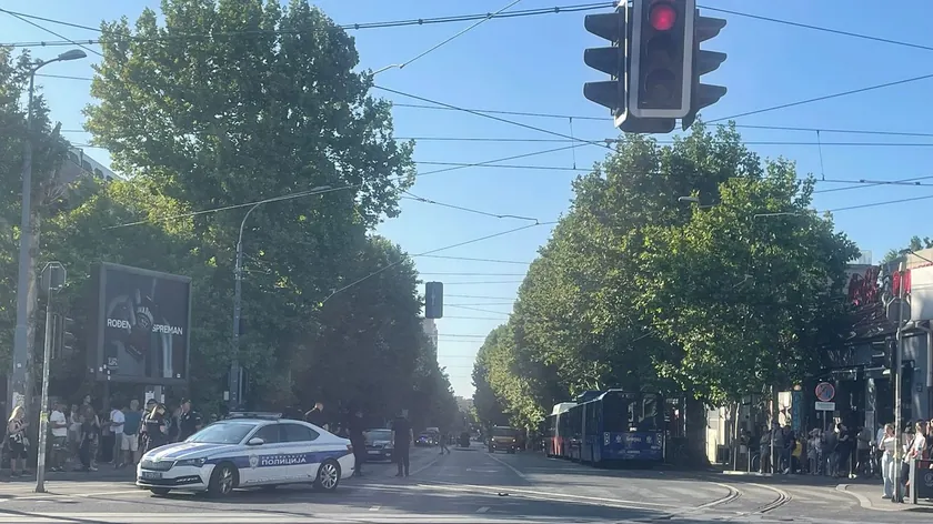 Sırbistan Ruzveltova Caddesi'nde öğrenci kazası davasında kamera kayıtları incelendi